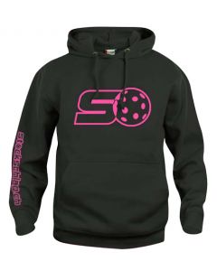 stockschlag.ch Neon Line Hoody pink Junior