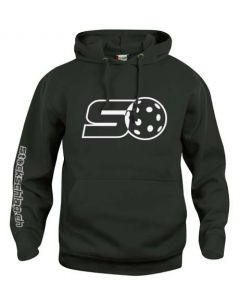 stockschlag.ch Outline Hoody schwarz Junior