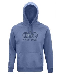 Stockschlag.ch Hoody Eco Line blau Senior vorne