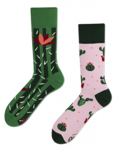 Many Mornings Summer Cactus Crew-Socken