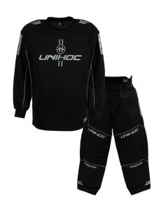 Unihoc Keeper Goalieset weiss/schwarz Junior