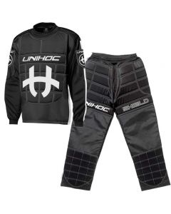 Unihoc Shield Goalieset schwarz Junior