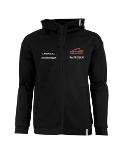 Unihoc Zip Hoodie Legacy Chur Unihockey schwarz Junior