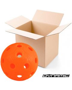 Unihoc Ball Dynamic hot orange 200er Box