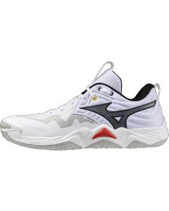 Mizuno WAVE MOMENTUM ELITE men white/black/fiery red