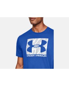 Under Armour T-Shirt UA Camo Boxed Logo SS Men blau