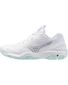 Mizuno Wave Stealth 6 white/blue tint