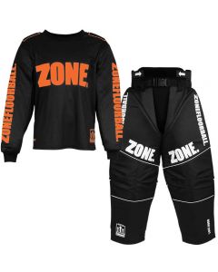 Zone Upgrade SW Goalieset schwarz/lava orange Senior