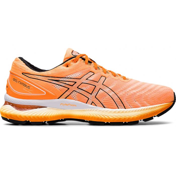 Stockschlag – dein Unihockey Shop – Asics Gel-Nimbus 22 modern tokyo/orange  pop/black