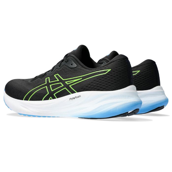 Stockschlag dein Unihockey Shop Runningschuh Gel Pulse 15 Men black electric lime