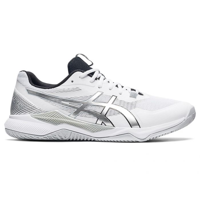 Frank Getand Ontvangst Stockschlag – dein Unihockey Shop – Indoorschuh Asics Gel-Tactic Men  White/Pure Silver