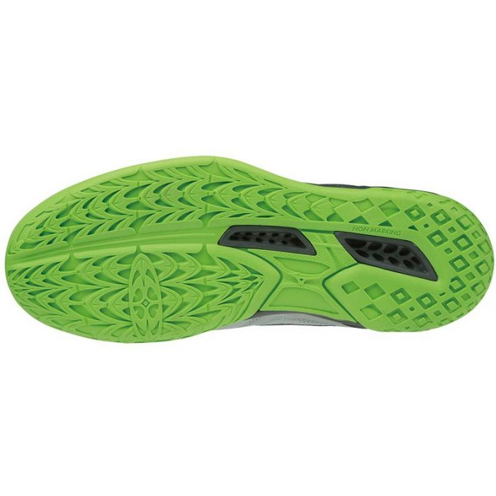 Stockschlag dein Unihockey Shop Mizuno Lightning Star Z5 Junior grau