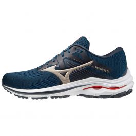Stockschlag dein Unihockey Shop Runningschuh Mizuno Wave Inspire 17 M India Gold Red