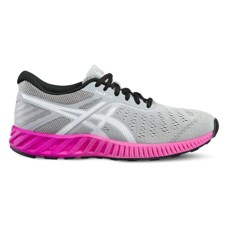 dein Unihockey Shop Asics Fuze X Lyte W weiss pink Stockschlag