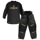 Unihoc Alpha Evolab Goalieset schwarz/gold Senior